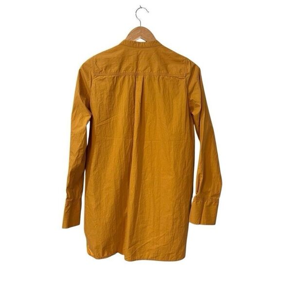 Mijeong Park mustard yellow tunic button up Medium - Picture 2 of 11